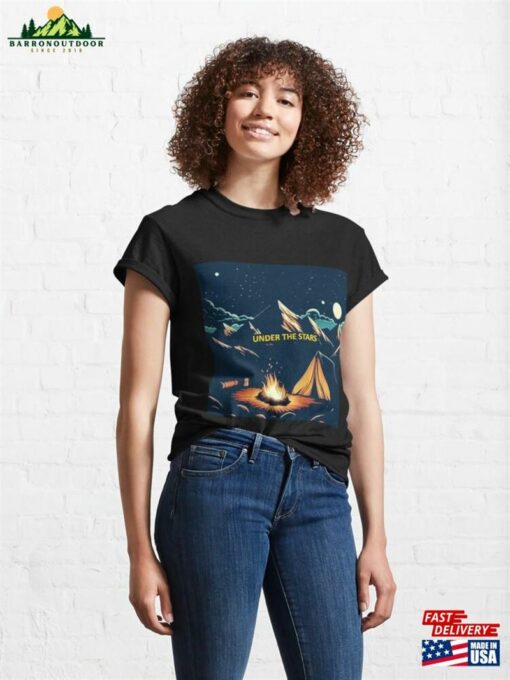 Camping Under The Stars Classic T-Shirt Unisex