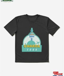 Canada Tour Active T Shirt Classic 2