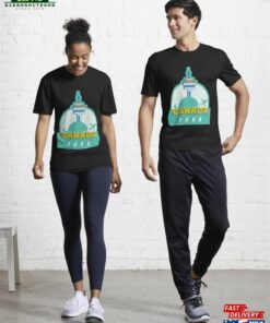 Canada Tour Active T Shirt Classic Unisex 1