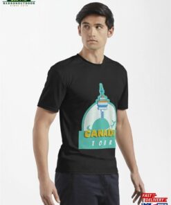 Canada Tour Active T Shirt Classic Unisex 3