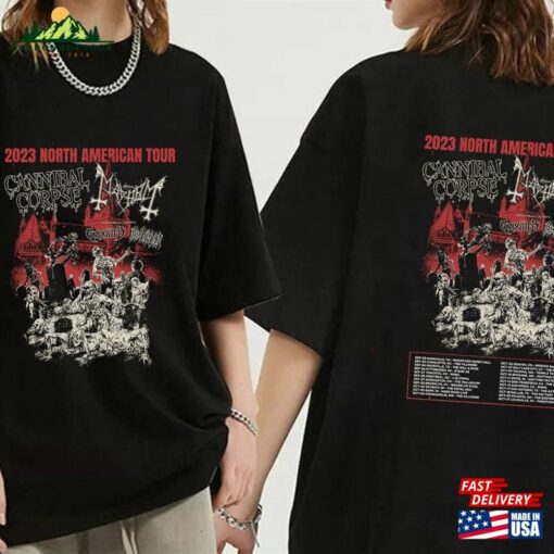 Cannibal Corpse 2023 Tour Shirt Band Fan For T-Shirt Sweatshirt