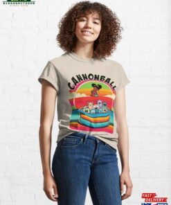 Cannonball Your Monsters Girl Power Classic T-Shirt Hoodie Sweatshirt Cannonball Your Monsters Girl Power Classic T-Shirt Hoodie Sweatshirt