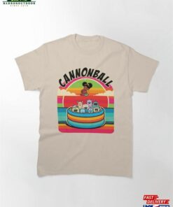 Cannonball Your Monsters Girl Power Classic T-Shirt Hoodie Sweatshirt