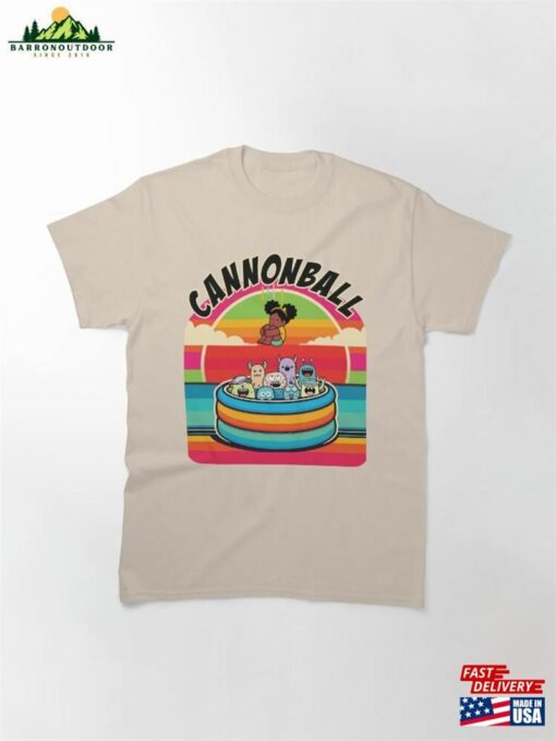 Cannonball Your Monsters Girl Power Classic T-Shirt Hoodie Sweatshirt