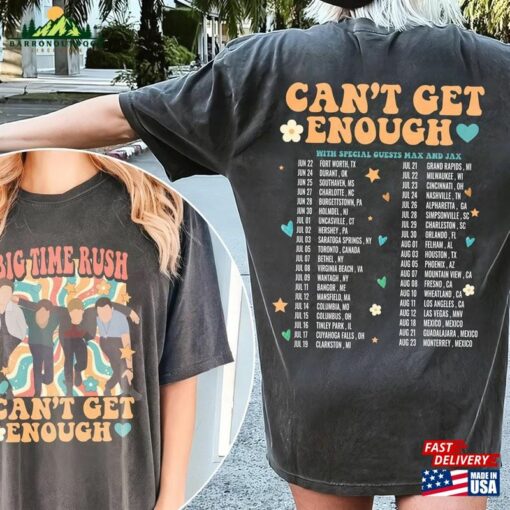 Can’t Get Enough Album Shirt Big Time Band Graphic Tee Classic Sweatshirt