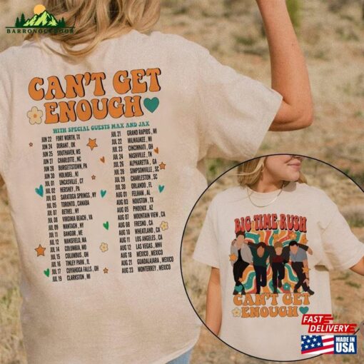 Can’t Get Enough Album Shirt Big Time Band Graphic Tee Classic Sweatshirt