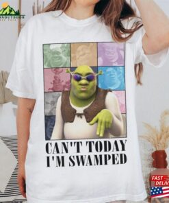 Cant Today Im Swamped Eras Tour Shirt Shrek Disney Fiona Princess T Shirt Hoodie 4