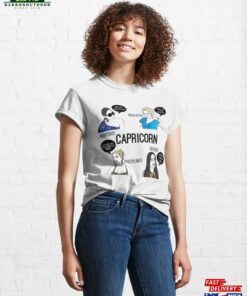 Capricorn Zodiac Sign T-Shirtcapricorn Bravostrology Series Classic T-Shirt Sweatshirt Capricorn Zodiac Sign T-Shirtcapricorn Bravostrology Series Classic T-Shirt Sweatshirt