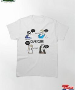Capricorn Zodiac Sign T-Shirtcapricorn Bravostrology Series Classic T-Shirt Sweatshirt