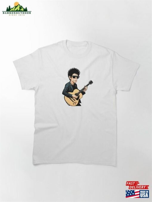 Caricature Of Lou Reed Classic T-Shirt Hoodie