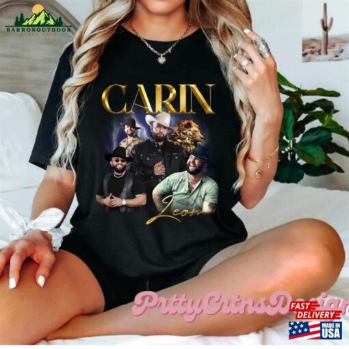 Carin Leon T Shirt Unisex Mexico Dtf Graphic Tee Trending Handmade Fans Merch Classic Sweatshirt