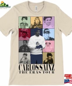 Carlos Sainz Eras Tour Inspired T-Shirt Unisex 2 Carlos Sainz Eras Tour Inspired T Shirt Unisex 3