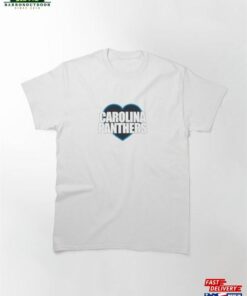 Carolina Panthers Heart Classic T-Shirt Sweatshirt Hoodie