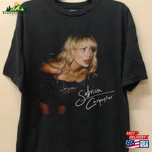 Carpenter 90S Graphic Sabrina Rock Music Tour 2024 T-Shirt Gift Fan Shirt Hoodie