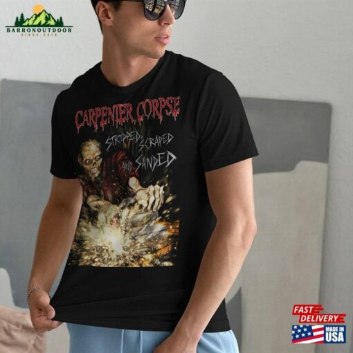 Carpenter Corpse Stripped T-Shirt Classic