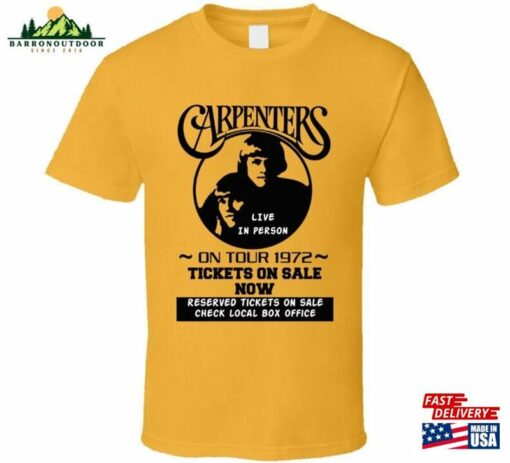 Carpenters Logo Black T-Shirt Hoodie