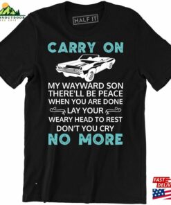 Carry On My Wayward Son Tv Series Vintage Retro Men’s T-Shirt Classic