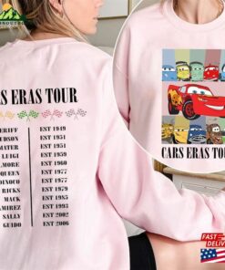 Cars Eras Tour Shirt Disney Characters Pixar Hoodie Unisex 2 Cars Eras Tour Shirt Disney Characters Pixar Hoodie Unisex 3
