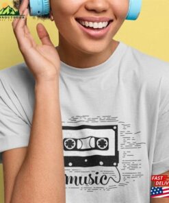 Cassette Tape Music Shirt Tee For Headphone Audiophiles Classic Unisex Cassette Tape Music Shirt Tee For Headphone Audiophiles Classic Unisex