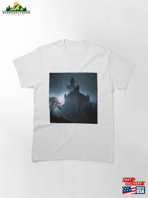 Castle On A Misty Hill Classic T-Shirt Hoodie