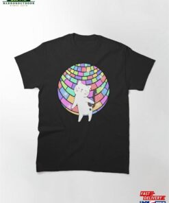 Cat Disco Ball Classic T Shirt Sweatshirt 2