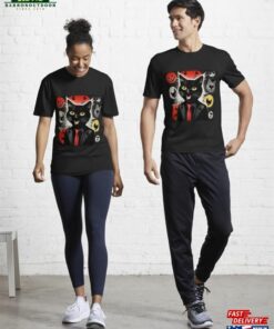 Cat Dude Art Active T Shirt Sweatshirt Classic 1