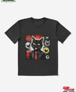 Cat Dude Art Active T-Shirt Sweatshirt Classic 1 Cat Dude Art Active T Shirt Sweatshirt Classic 2