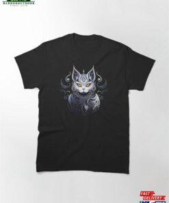 Cat Face Classic T Shirt Unisex 2