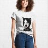 Cat Girl Sticker Classic T-Shirt Unisex