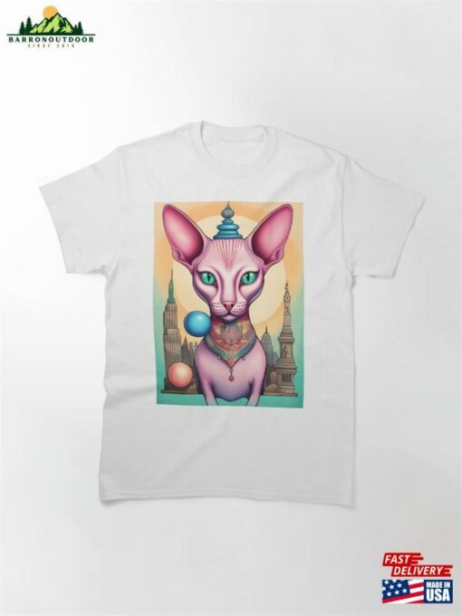 Cat Illustration Gtillustration365 Classic T-Shirt Sweatshirt Unisex