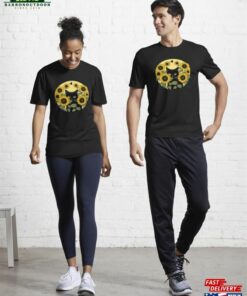 Cat In Sunflowers Active T Shirt Hoodie Unisex 1
