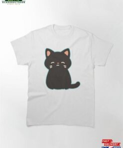 Cat In Unhappy Tone Sad Classic T-Shirt Hoodie Unisex