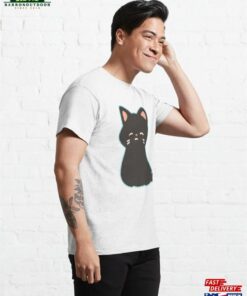 Cat In Unhappy Tone Sad Classic T-Shirt Hoodie Unisex 3 Cat In Unhappy Tone Sad Classic T Shirt Hoodie Unisex 4