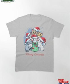 Cat Kitten Christmas X Sweatshirt Unisex