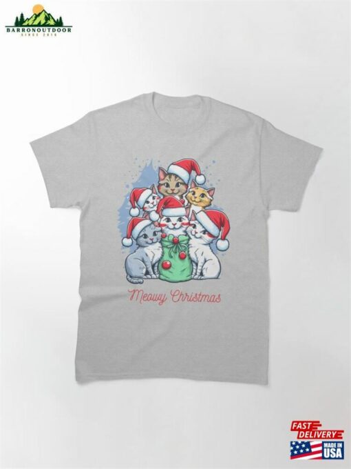 Cat Kitten Christmas X Sweatshirt Unisex