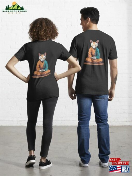 Cat Monk (Bompu) Essential T-Shirt Unisex