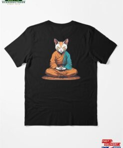 Cat Monk (Bompu) Essential T-Shirt Unisex