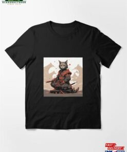 Cat Samurai T Shirts Essential T-Shirt Sweatshirt Classic 1 Cat Samurai T Shirts Essential T Shirt Sweatshirt Classic 2