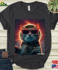 Cat Selfie With Solar 2024 Eclipse Wearing Glasses Shirt April 8Th Event Sweatshirt Classic 1 Cat Selfie With Solar 2024 Eclipse Wearing Glasses Shirt April 8Th Event Sweatshirt Classic 2