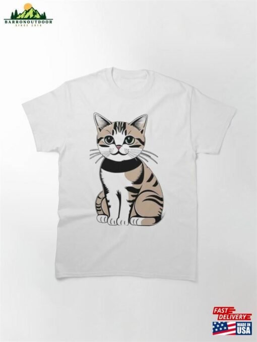 Cat Sticker Classic T-Shirt Sweatshirt Hoodie