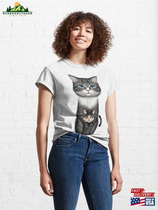 Cat Stickers T-Shirts Clothing T-Shirt Hoodie