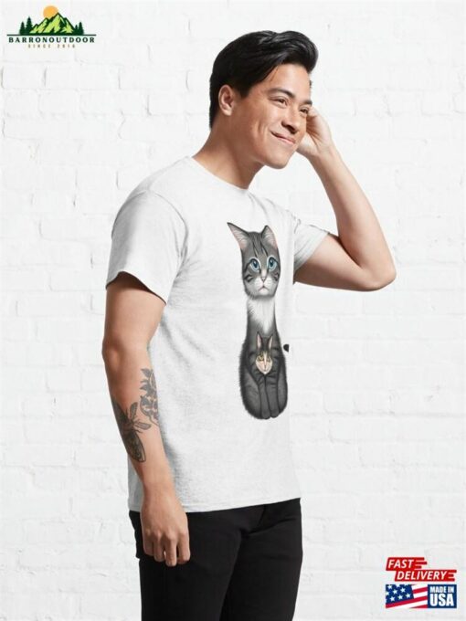 Cat Stickers T-Shirts Clothing T-Shirt Hoodie