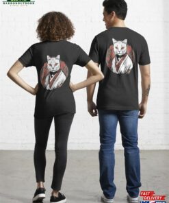 Cat Warrior Yamabushi Essential T Shirt Classic Unisex 1