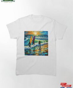 Catching A Wave Classic T Shirt Hoodie 2