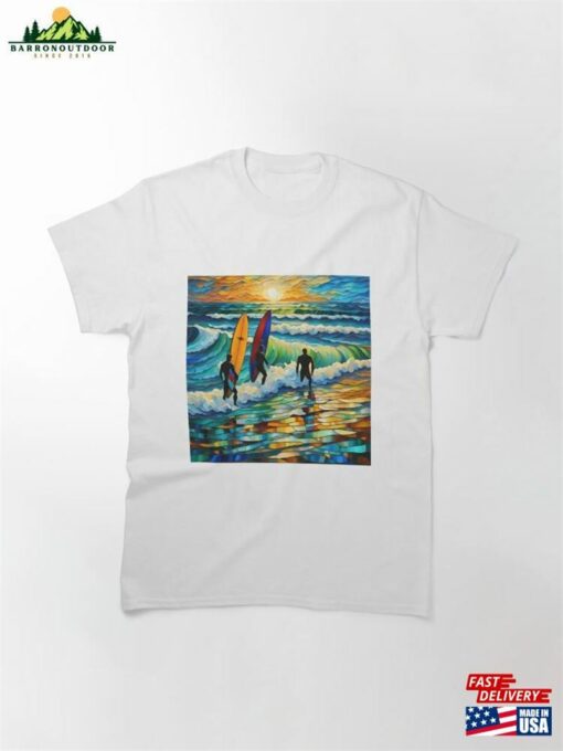 Catching A Wave Classic T-Shirt Hoodie