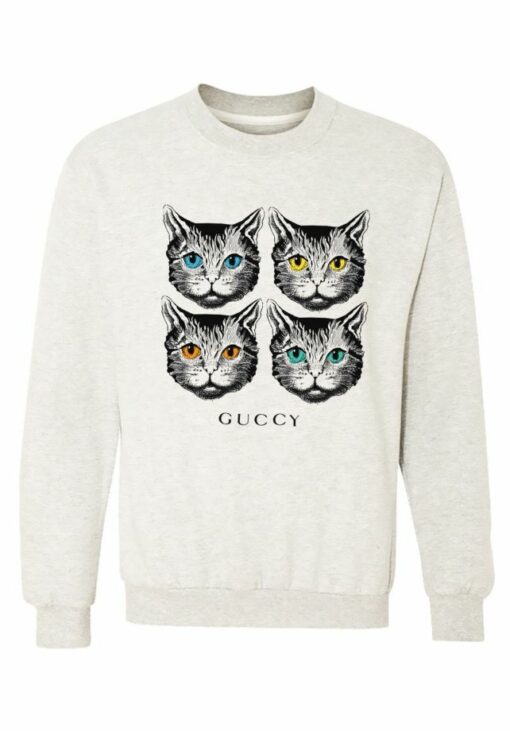 Cats Graphic Sweatshirt