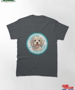Cavapoo Cavoodle Oodle Funny Certified Chick Magnet Cream Classic T-Shirt