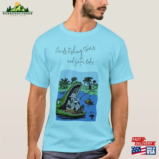 Cecil’s Fishing Tours And Gator Rides T-Shirt Sweatshirt Classic