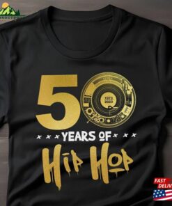 Celebrate 50 Years Of Hip Hop Music Shirt 1973 Hoodie Unisex 1