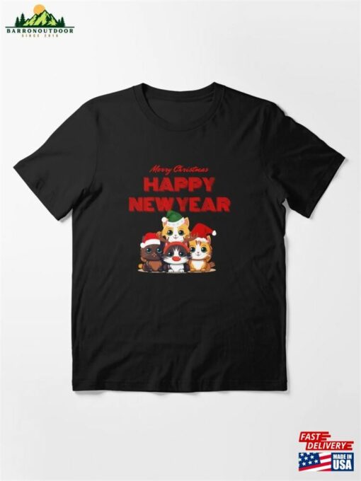 Celebrate The Season Joyful Christmas Collection For Festive Delights Cat Cute#43 Essential T-Shirt Sweatshirt Hoodie